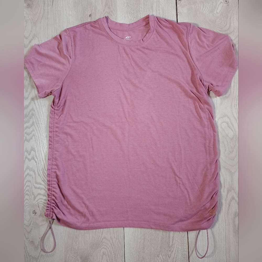 Pink Waist Cinched Shirt 🩷